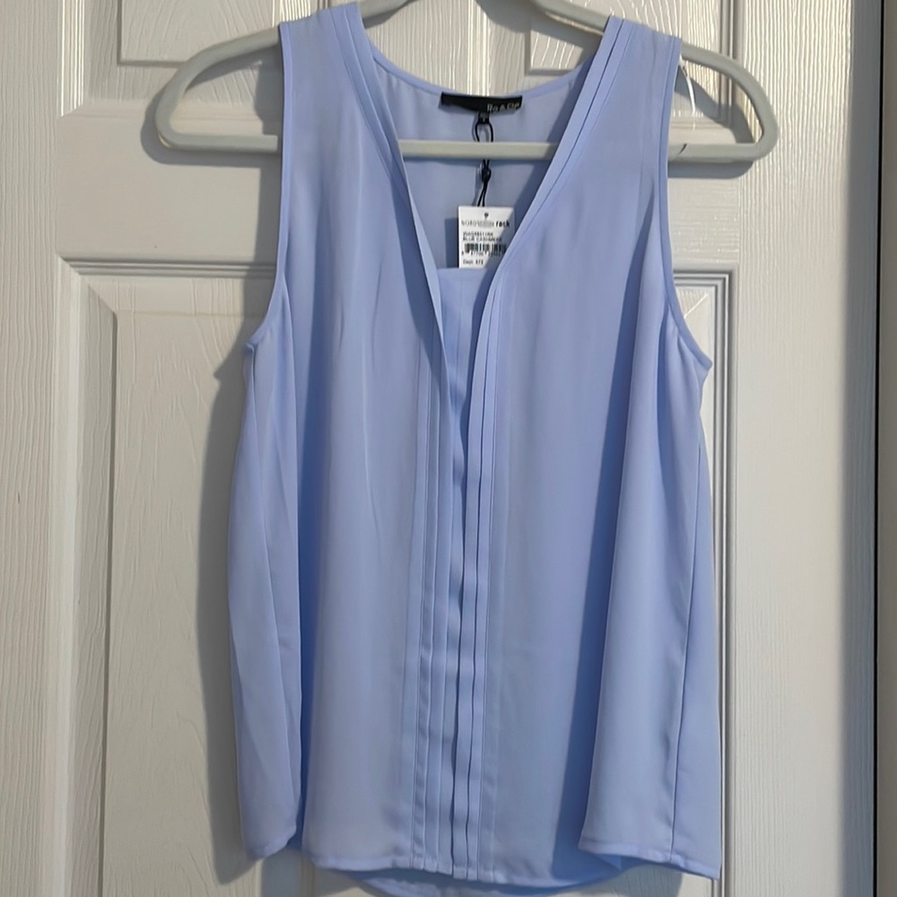 Ro&De lilac sleeveless blouse